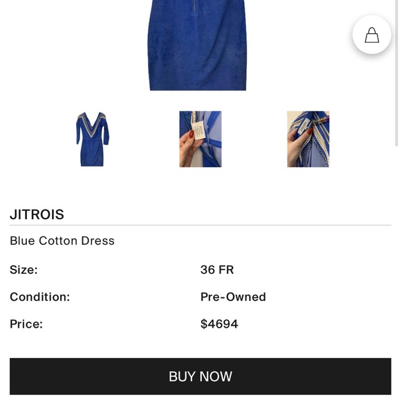 JITROIS 100% Lambskin Textile Short Dress Designer - Picture 9 of 9